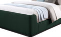 Oliver Boucle Fabric Full Bed (3 Boxes) Green - OliverGreen-F