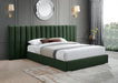 Pablo Velvet King Bed Green - PabloGreen-K