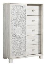 Paxberry Whitewash Dressing Chest - B181-48 - Gate Furniture