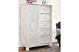 Paxberry Whitewash Dressing Chest - B181-48 - Gate Furniture