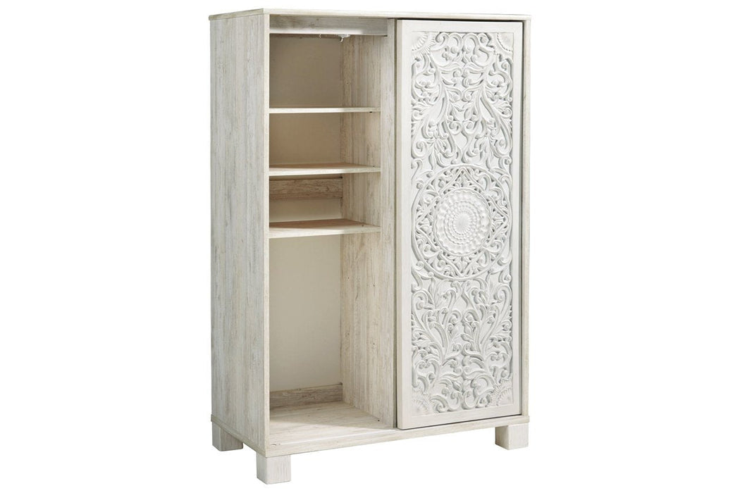 Paxberry Whitewash Dressing Chest - B181-48 - Gate Furniture