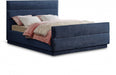 Paxton Chenille Fabric King Bed (3 Boxes) Blue - PaxtonNavy-K