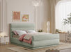 Paxton Chenille Fabric King Bed (3 Boxes) Mint - PaxtonMint-K