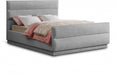 Paxton Chenille Fabric Queen Bed (3 Boxes) Grey - PaxtonGrey-Q