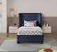 Penny Chenille Fabric Twin Bed Blue - B1207Navy-T