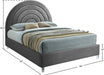 Rainbow Velvet Full Bed Grey - RainbowGrey-F