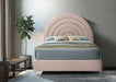 Rainbow Velvet King Bed Pink - RainbowPink-K