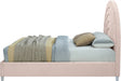 Rainbow Velvet King Bed Pink - RainbowPink-K