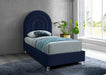 Rainbow Velvet Twin Bed Blue - RainbowNavy-T