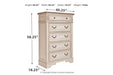 Realyn Two-tone Chest of Drawers - B743-46 - Gate Furniture