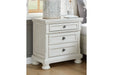 Robbinsdale Antique White Nightstand - B742-92 - Gate Furniture
