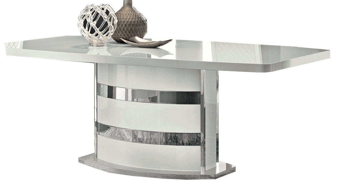 Roma Dining Table White, Italy - i27840 - Gate Furniture