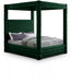 Royal Velvet Queen Bed (4 Boxes) Green - RoyalGreen-Q