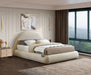 Rudy Teddy Fabric Full Bed Beige - RudyBeige-F