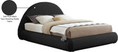 Rudy Teddy Fabric Full Bed Black - RudyBlack-F