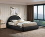 Rudy Teddy Fabric Full Bed Black - RudyBlack-F