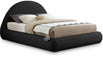 Rudy Teddy Fabric Full Bed Black - RudyBlack-F