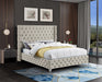 Savan Velvet King Bed Cream - SavanCream-K