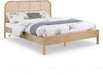 Siena Ash Wood Full Bed (3 Boxes) Natural - SienaNatural-F