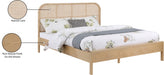 Siena Ash Wood Full Bed (3 Boxes) Natural - SienaNatural-F