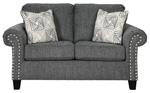 [SPECIAL] Agleno Charcoal Loveseat - 7870135 - Gate Furniture