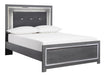 [SPECIAL] Lodanna Gray Youth LED Panel Bedroom Set - Gate Furniture