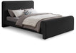 Stylus Boucle Fabric Full Bed (3 Boxes) Black - StylusBlack-F