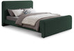 Stylus Boucle Fabric Full Bed (3 Boxes) Green - StylusGreen-F