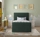 Stylus Boucle Fabric Twin Bed (3 Boxes) Green - StylusGreen-T