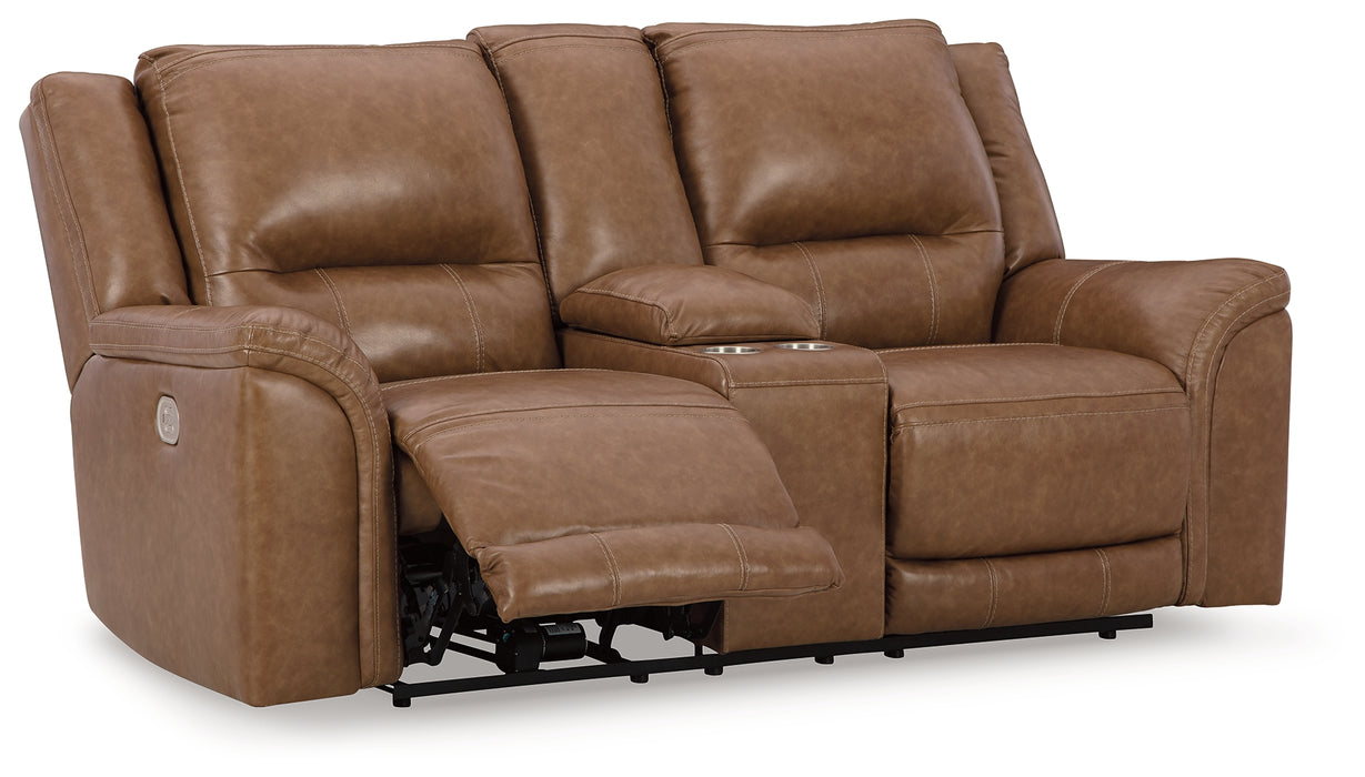 Trasimeno Power Reclining Loveseat with Console - U8281518