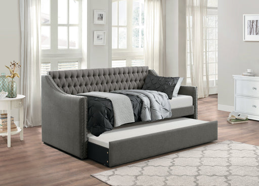 Tulney Dark Gray Daybed with Trundle - 4966DG - Gate Furniture