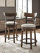 Valebeck Brown Counter Height Bar Stool - D546-424 - Gate Furniture