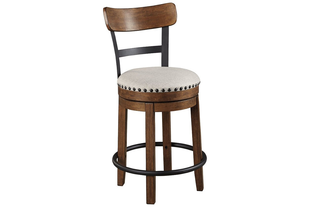 Valebeck Brown Counter Height Bar Stool - D546-424 - Gate Furniture