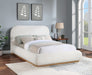 Vaughn Boucle Fabric Full Bed Cream - B1209Cream-F