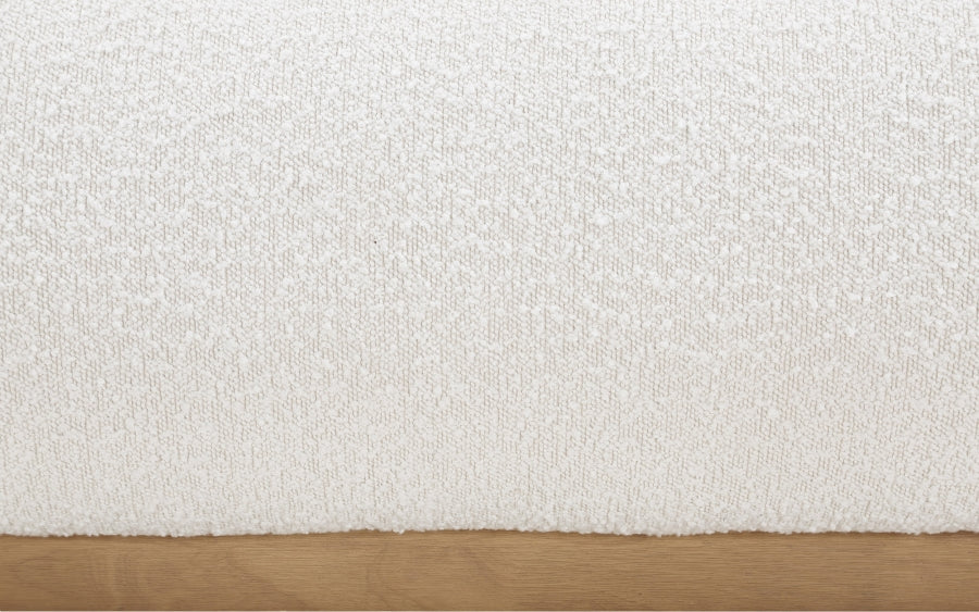 Vaughn Boucle Fabric Full Bed Cream - B1209Cream-F