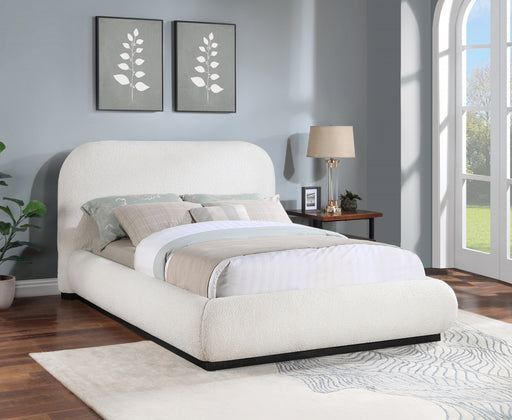 Vaughn Boucle Fabric Full Bed Cream - B1213Cream-F