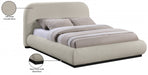 Vaughn Chenille Fabric Full Bed Beige - B1214Beige-F