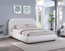 Vaughn Chenille Fabric Full Bed Cream - B1214Cream-F