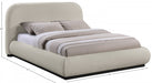 Vaughn Chenille Fabric King Bed Beige - B1214Beige-K