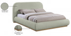 Vaughn Chenille Fabric King Bed Mint - B1211Mint-K