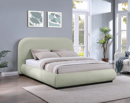 Vaughn Chenille Fabric King Bed Mint - B1214Mint-K