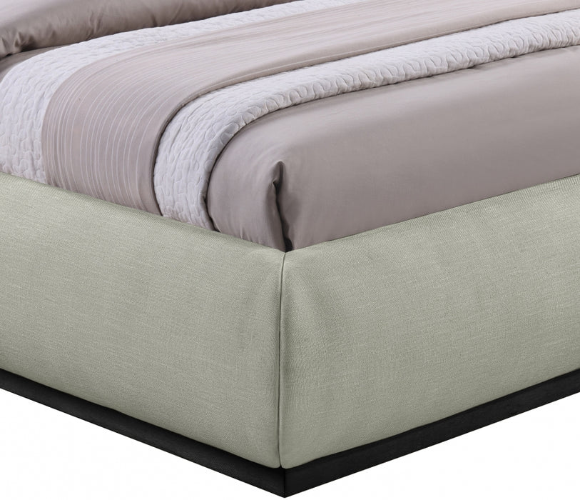 Vaughn Chenille Fabric King Bed Mint - B1214Mint-K