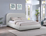 Vaughn Chenille Fabric Queen Bed Grey - B1214Grey-Q