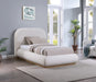 Vaughn Linen Textured Twin Bed Cream - B1208Cream-T