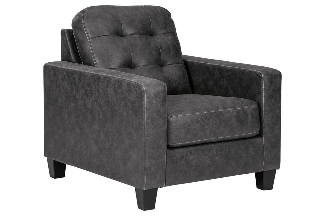 Venaldi Gunmetal Chair - 9150120 - Gate Furniture