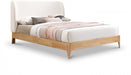 Ventura Fabric King Bed Cream - VenturaCream-K