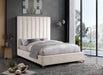 Via Velvet Full Bed Cream - ViaCream-F