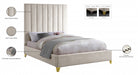 Via Velvet King Bed Cream - ViaCream-K