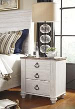 Willowton Two-tone Nightstand - B267-92 - Gate Furniture