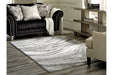 Wysdale Cream/Gray Large Rug - R404901 - Gate Furniture
